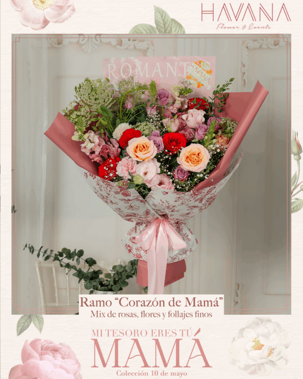 Ramo Corazón de Mamá